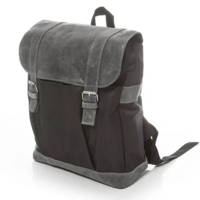 Plecak vintage męski na laptopa szary BV29 - 7