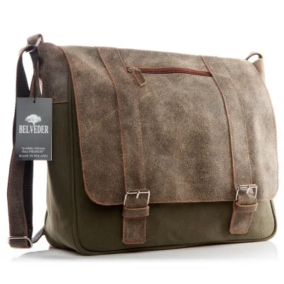 Torba męska listonoszka vintage BV68 - 8