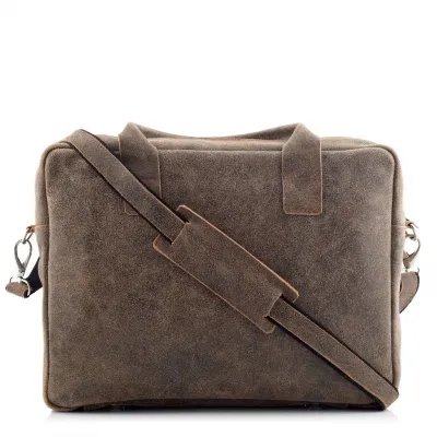 Torba vintage na laptopa beżowa BV82 - 5