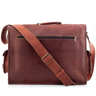 Torba skórzana vintage męska Outlander BH71 - 2