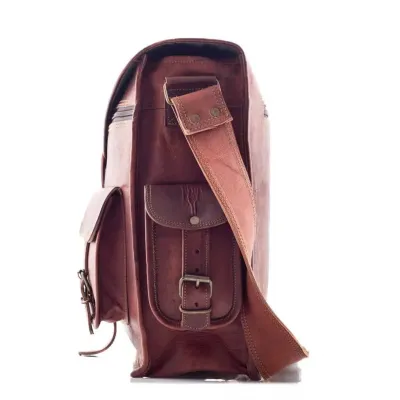 Torba skórzana vintage męska Outlander BH71 - 3