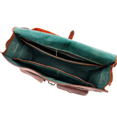 Torba skórzana vintage męska Outlander BH71 - 5
