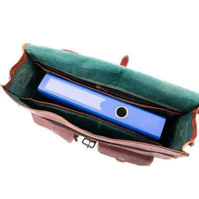 Torba skórzana vintage męska Outlander BH71 - 9