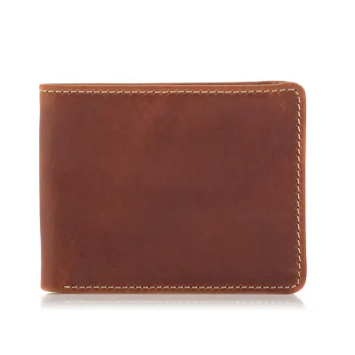 Portfel Slim Wallet na Karty Skóra Jucht Brązowy BW38 - 1