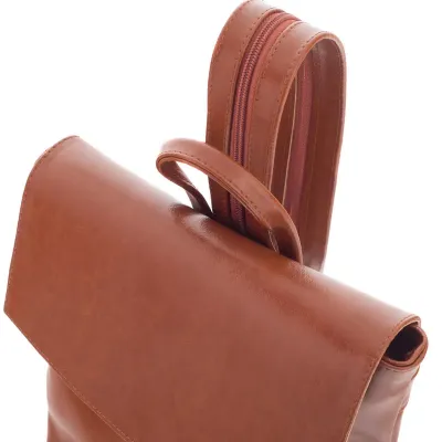 Plecak Skórzany Damski Camel Telimene PK21 - 7