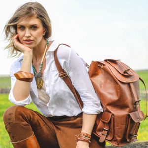 plecak skórzany damski
