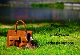Elegancka i praktyczna torba z miejscem na laptopa